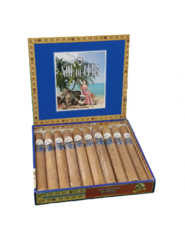 SOL DE CUBA RESERVA CORONA - CAJA CON 10 UNIDADES