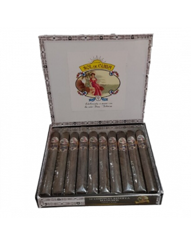 SOL DE CUBA RESERVA MADURO CORONA - BOX WITH 10 UNITS