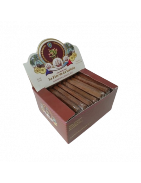 LA FLOR DE LA ISABELA PURITOS CHOCOLATE FLAVOUR - BOX WITH 50 UNITS