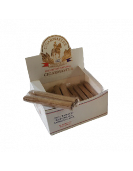 CIGARMASTER NATURAL PURITO - BOX WITH 50 UNITS